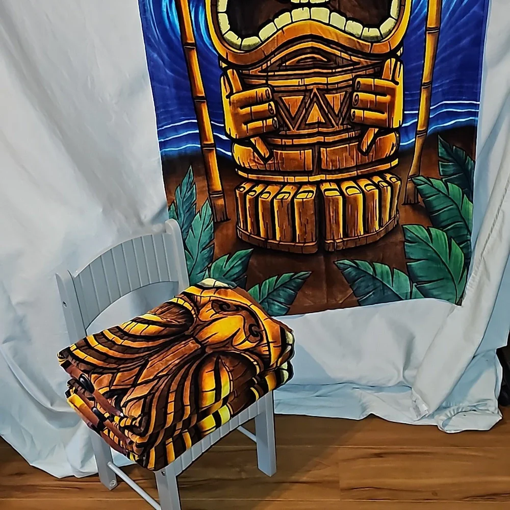 Uncle Jerry's T's 2016 set of 4 Tiki Towels